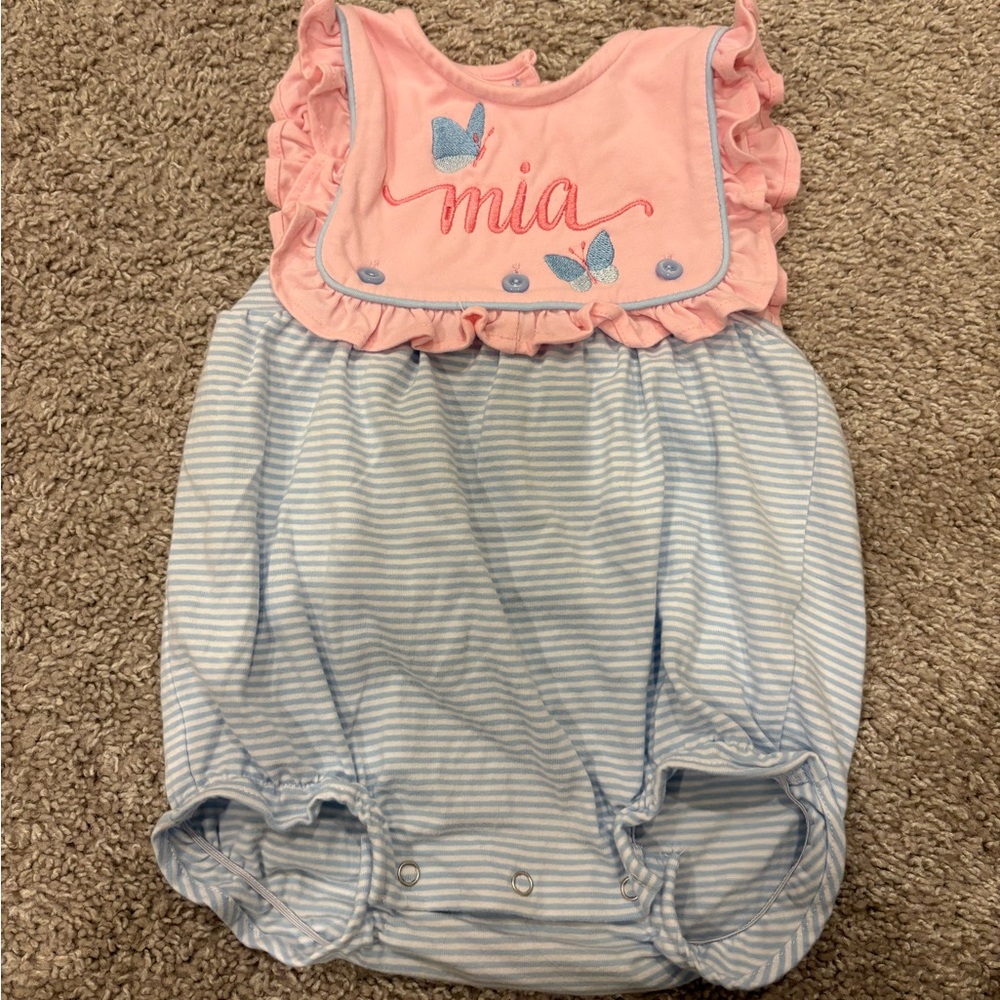 Jellybean Embroidered Mia Bubble